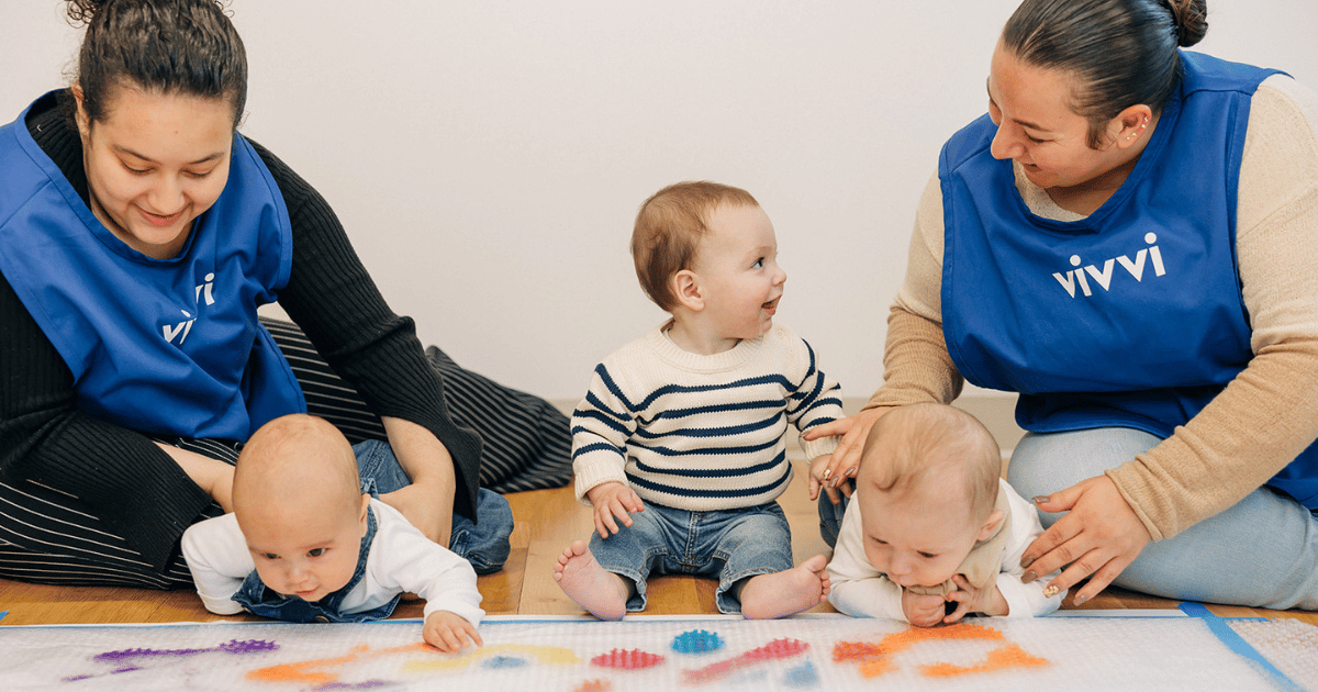babies at daycare